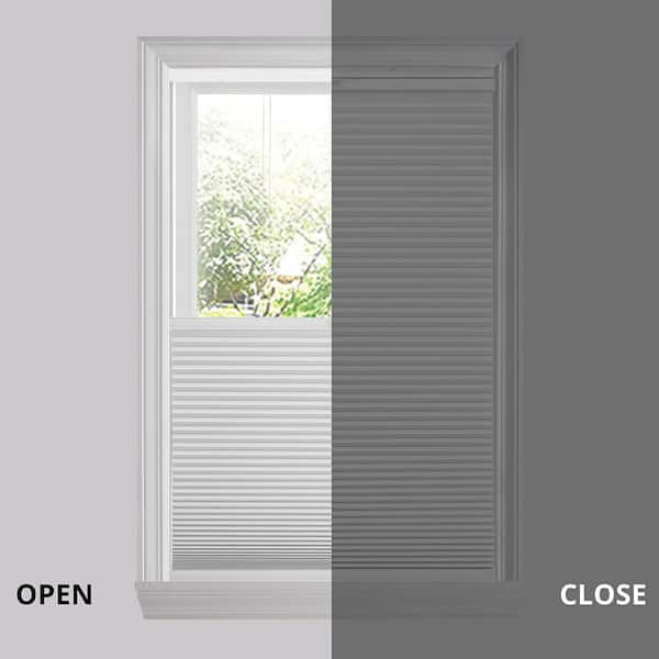 Shadow White Top Down Bottom Up Blackout Cellular Shades