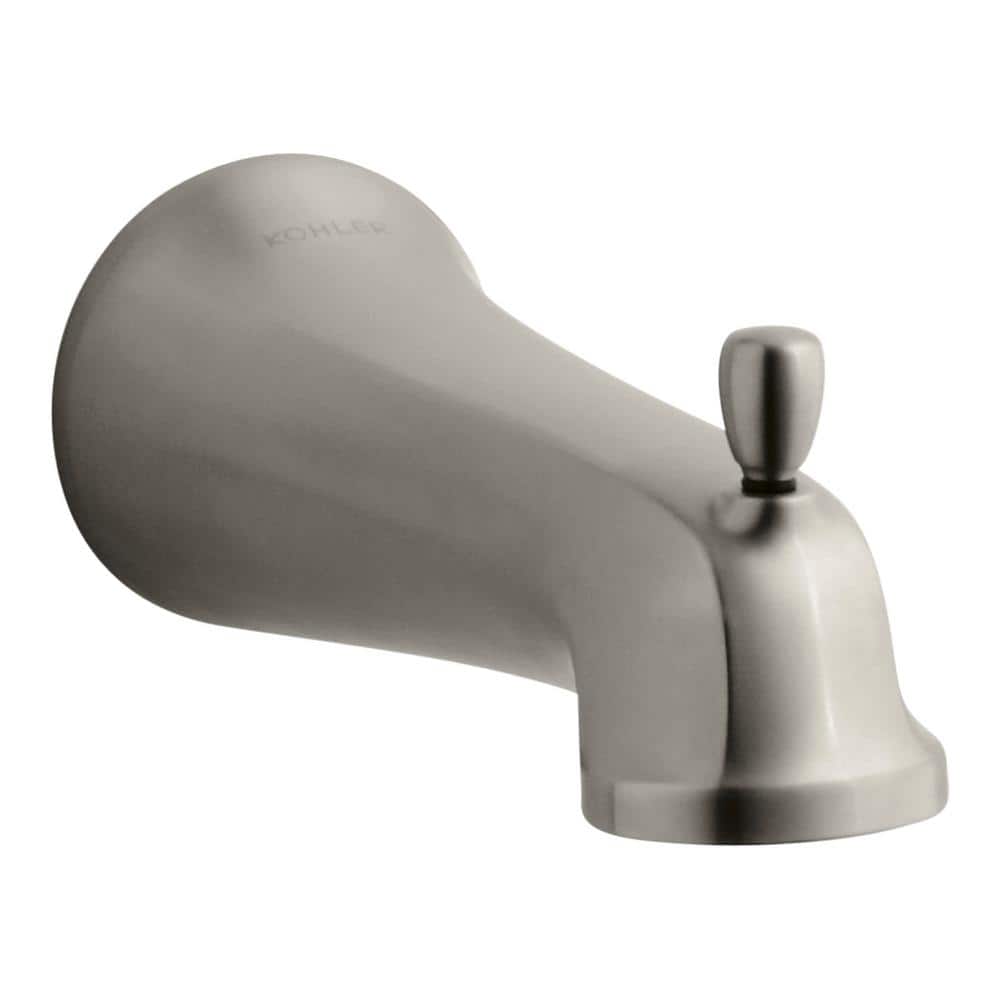 Bancroft Wall-Mount Diverter Bath Spout in Vibrant Brushed Nickel