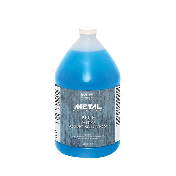 Modern Masters 1 Gal Metal Effects Blue Patina Aging Solution Pa902gal The Home Depot