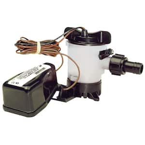12-Volt 750 GPH Bilge Pump and Float Switch Combo