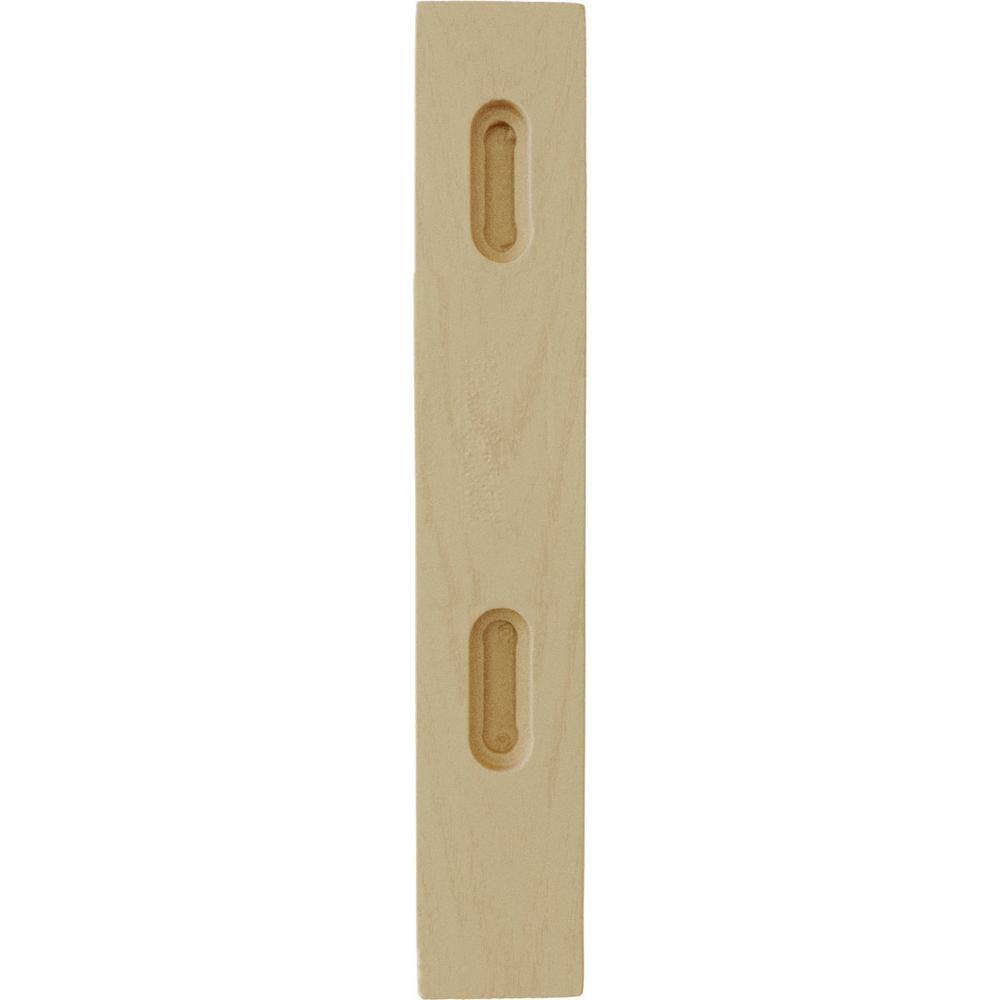 Maple Hand-Carved Wood Corbel Bracket, 10.5'' Height