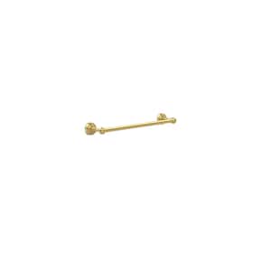 Waverly Place Collection 18 in. Back to Back Shower Door Towel Bar in Unlacquered Brass