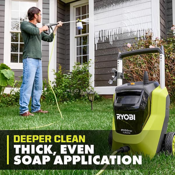 RYOBI 2100 PSI 1.2 GPM Cold Water Corded Electric Pressure Washer