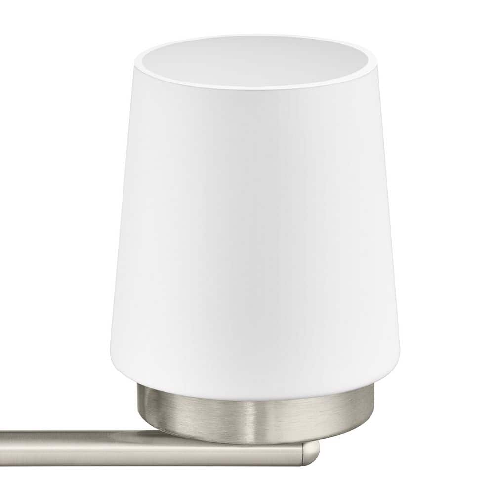 Hampton Bay Jackson Park 22 in. 3-Light Brushed Nickel Integrated