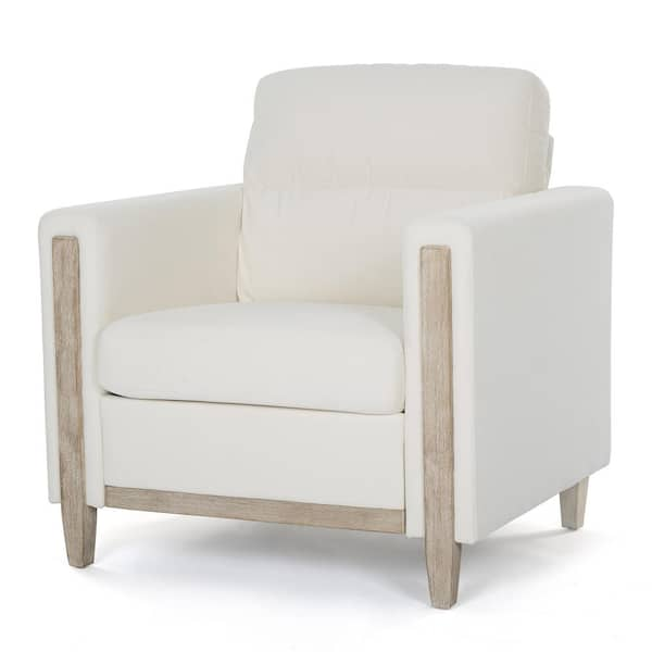 Novelia Beige Polyester Fabric Swivel Chair - Rooms To Go