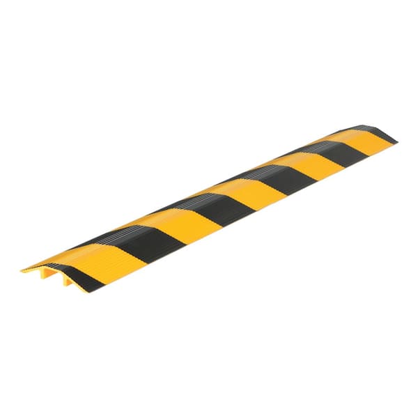 Vestil 60 in. Aluminum Hose and Cable Crossover - Yellow/Black