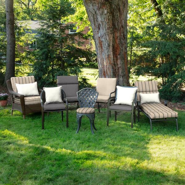 Home Decorators Collection Oak Cliff 20, 20 X 18 Outdoor Chair Cushions