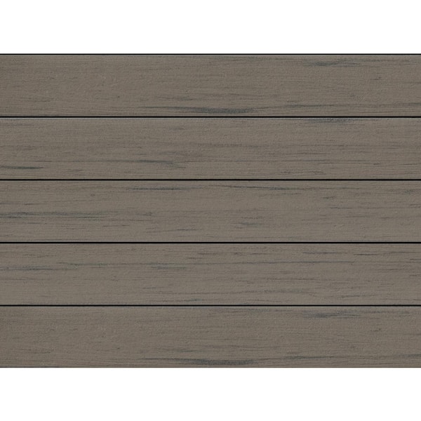 Composite Terrain 5/4 in.x6 in.x16 ft. Square Silver Maple Composite Deck Board (Actual: .94 in.x5.36 in.x16 ft.)