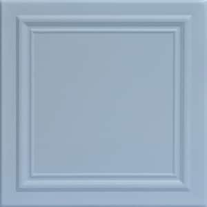 Line Art Breath of Fresh Air 1.6 ft. x 1.6 ft. Decorative Foam Glue Up Ceiling Tile (21.6 sq. ft./Case)