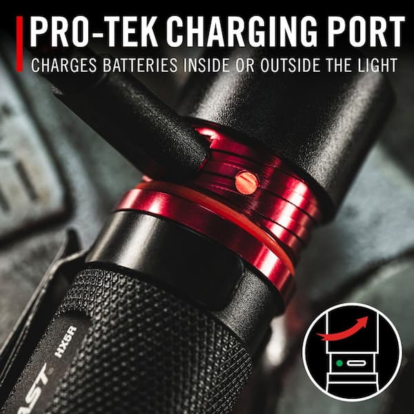 Coast HX6R 800 Lumens LED Rechargeable Flashlight 31065