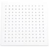 Novatto 1-Spray Patterns with 2.5 GPM 10 in. Single Ceiling Mount Square Rain Fixed Shower Head in Chrome NSH-43250CH