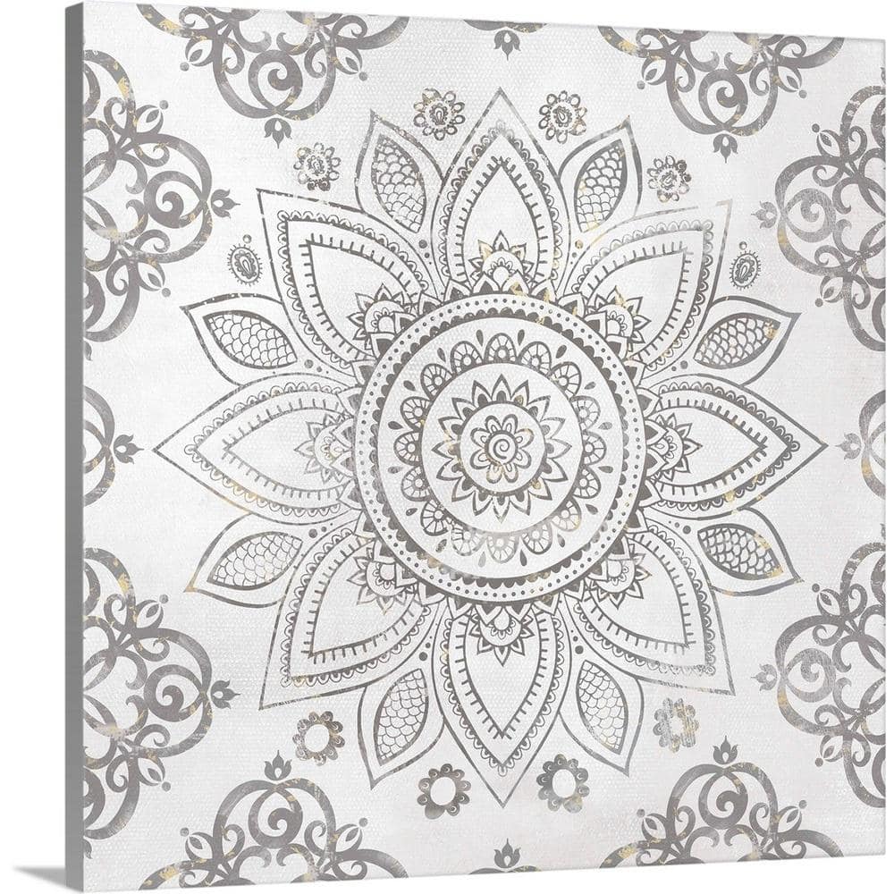 Mandala Art Kit Box X20 White Square Art Tiles 