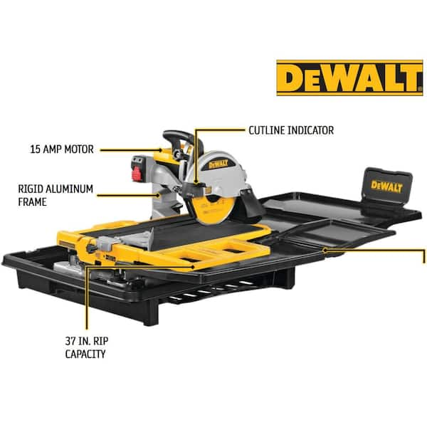 10 in. High Capacity Wet Tile Saw