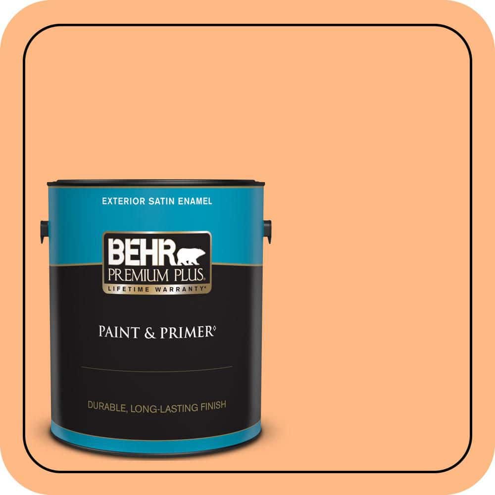 1 gal. #250B-4 Coral Gold Satin Enamel Exterior Paint & Primer price history on PriceWatchPro
