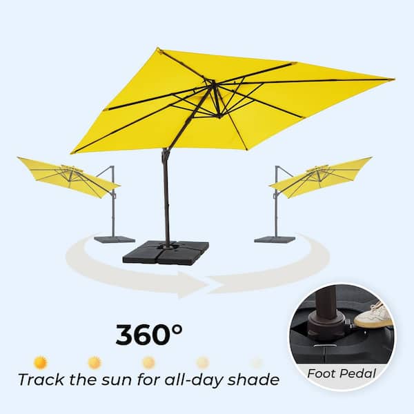 54 inch patio table glass top with umbrella hole 55 x 35 Inch Patio Dining Rectangle Tempered Glass Table with Umbrella   Forclover