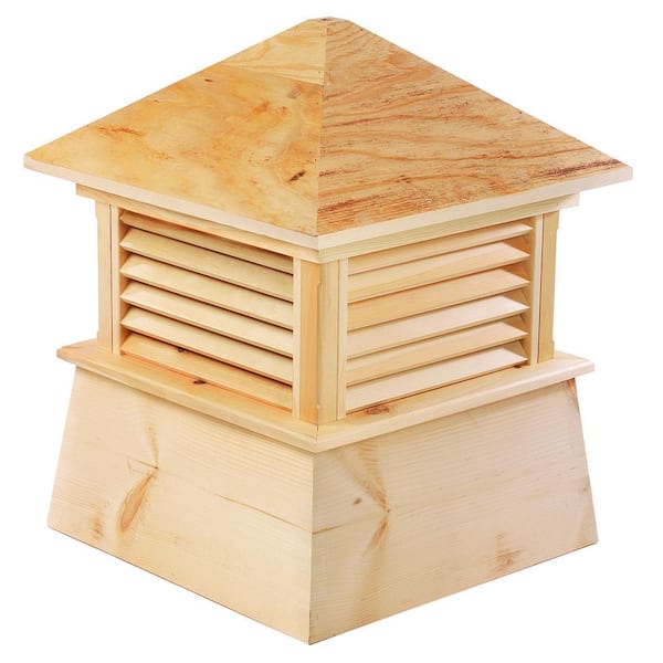 Good Directions Kent 14 in. x 18 in. Wood Cupola