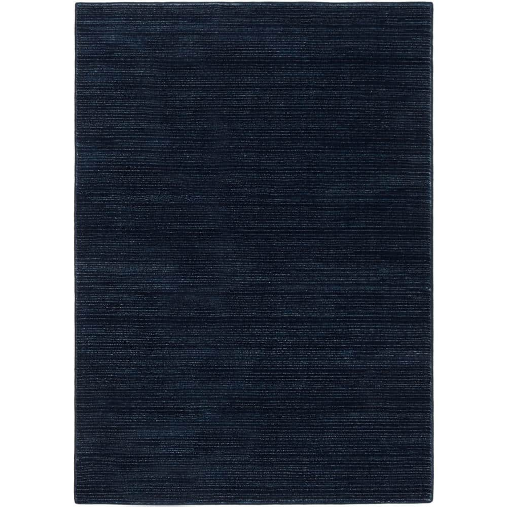 SAFAVIEH Vision Navy 8 ft. x 10 ft. Solid Area Rug VSN606N-8 - The Home ...