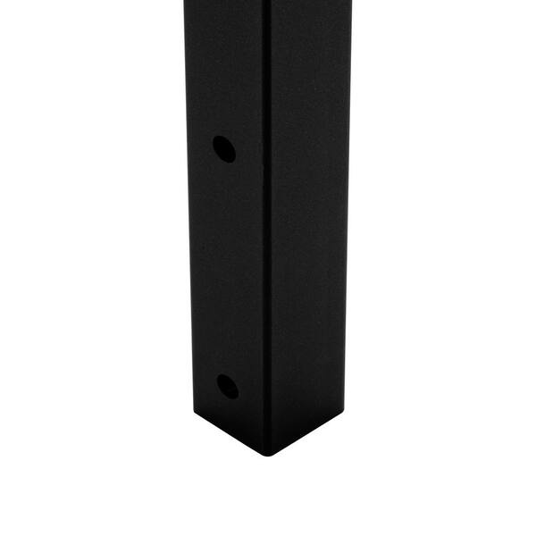 6 ft. Stair Cable Railing, 42 in. Face Mount, Black