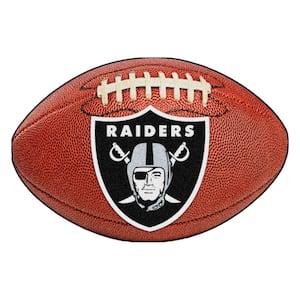 NFL - Las Vegas Raiders Photorealistic 20.5 in. x 32.5 in Football Mat