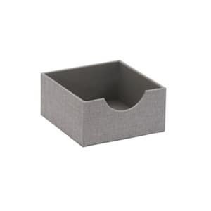 6 in. x 3 in. Square Hardsided Tray in Silver