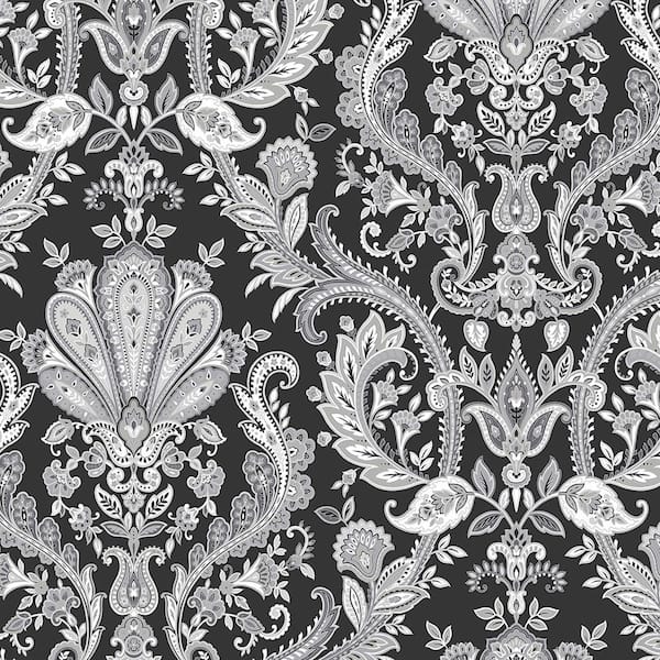 Norwall Jacobean Paisley Vinyl Roll Wallpaper (Covers 56 sq. ft.)