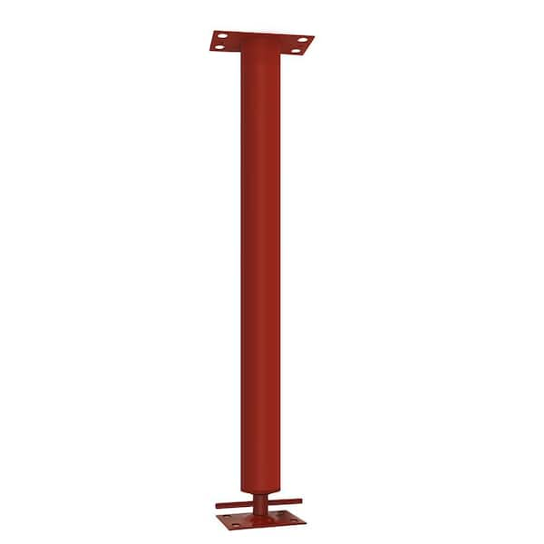 Tiger Brand 7 ft. 4 in. Adjustable Steel Building Support Column 3 in. O.D.