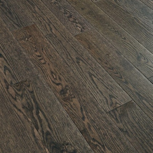 Take Home Sample - American Vintage Mountain Time Red Oak 5 in. x 7 in. Wirebrushed Solid Hardwood Flooring