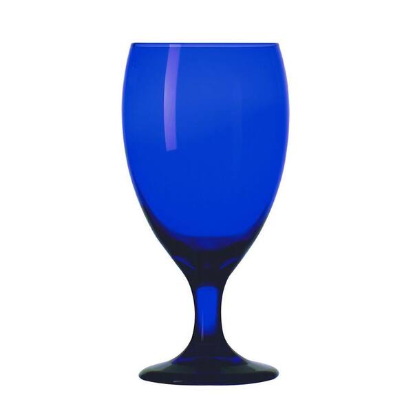 Libbey Premiere 16-1/4 oz. Goblet Glass in Cobalt Blue (Set of 12)