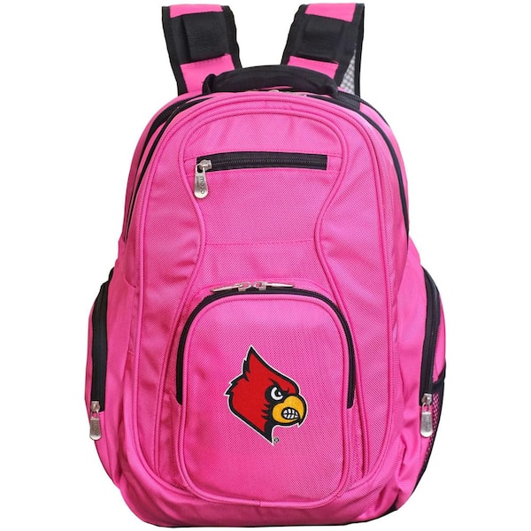 Gray Louisville Cardinals 19'' Premium Wheeled Backpack