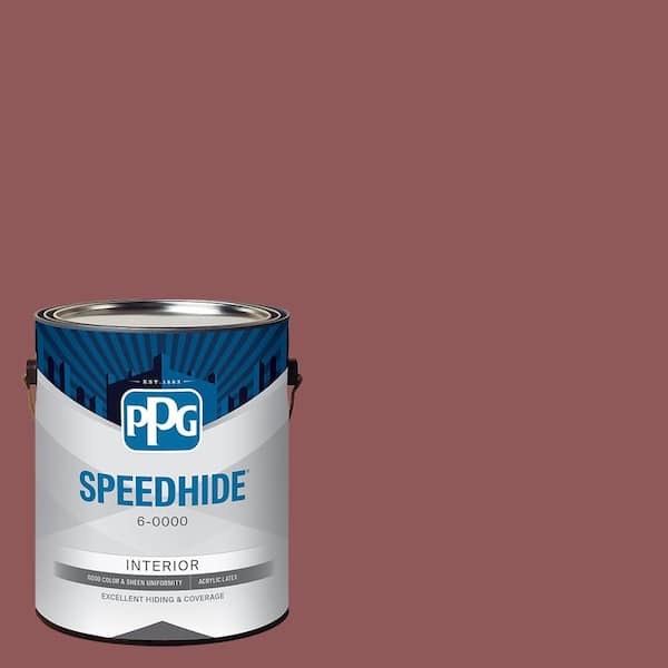 SPEEDHIDE 1 gal. PPG1055-6 Barn Door Ultra Flat Interior Paint