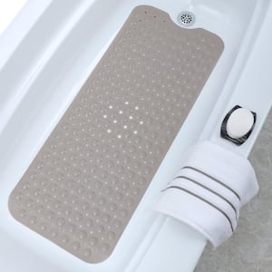  Martha Stewart MDSMOMMATGMS Bath Mat with Microban Anti-Mold,  Slip-Resistant, Mildew Resistant for Tub/Shower/Bathtub/Bathroom : Home &  Kitchen