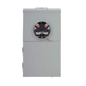 Type BR 200 Amp 12-Space 12-Circuit Combination Meter Breaker Main Lug and Distribution Panel