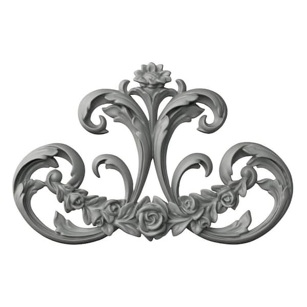 Ekena Millwork 1.125 in. x 14.625 in. x 8.625 Polyurethane Applique and Onlay Moulding