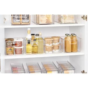 Clear Fridge and Pantry Binz 8 x 8 x 6, 4-Piece Set