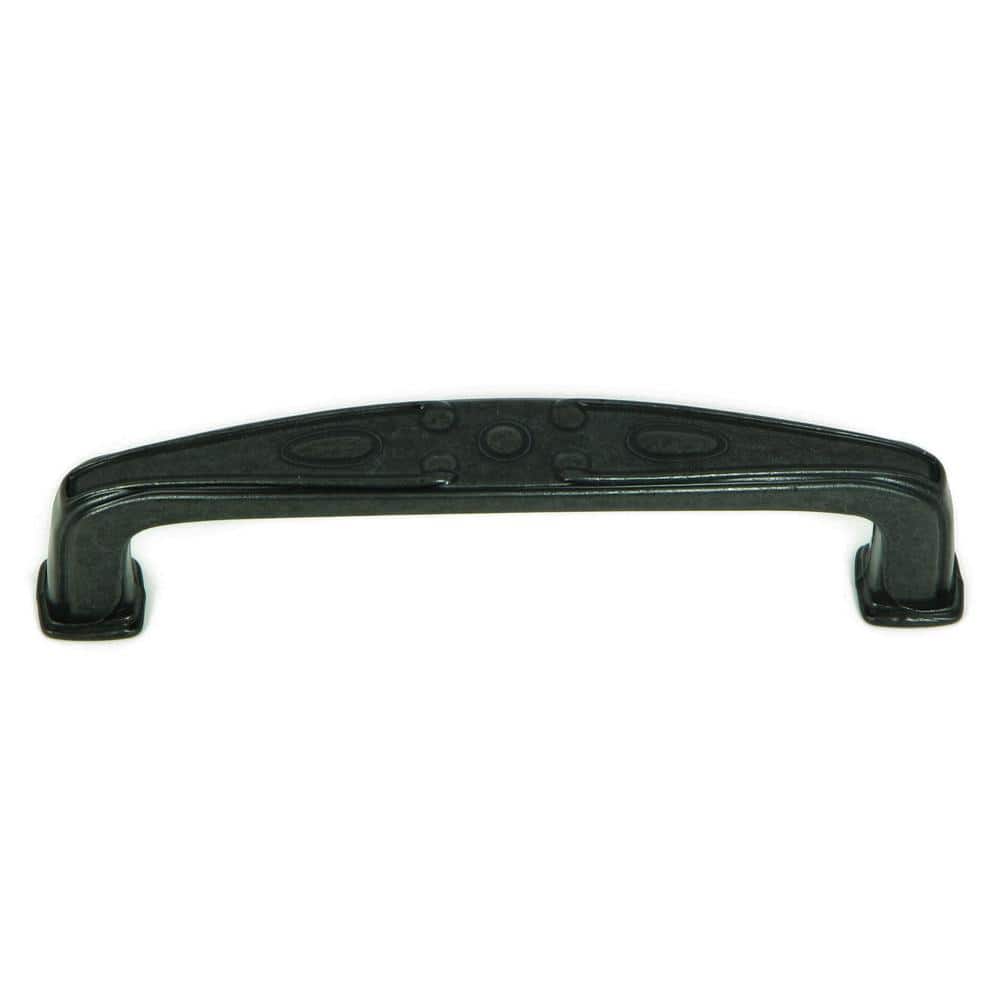 Details about   Amerock Colonial Black Hammered 1960 Drawer Pull Handle 3-1/4" Centers 1 Vintage 
