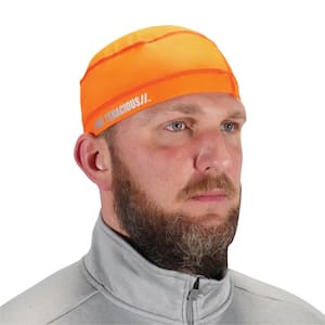 Chill-Its Orange Cooling Skull Cap