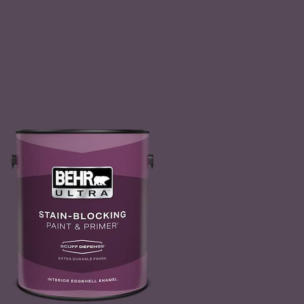 BEHR ULTRA 1 gal. #M100-7 Deep Merlot Extra Durable Eggshell Enamel Interior Paint & Primer