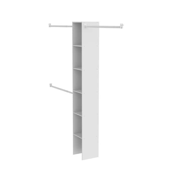 ClosetMaid Selectives 12 in. W White Custom Tower Wall Mount 6