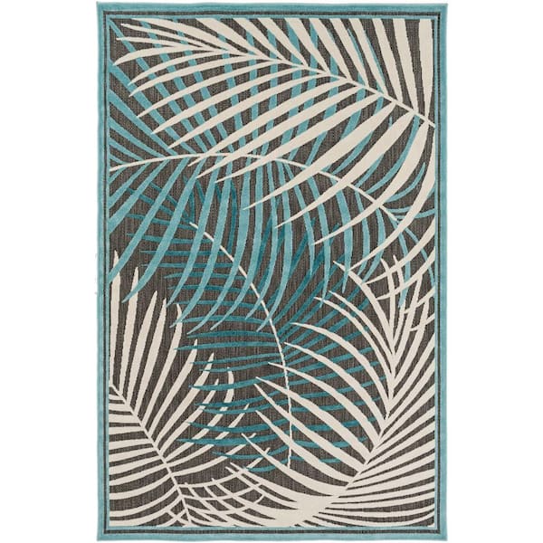 Artistic Weavers Guaral Teal 8 ft. x 11 ft. Indoor/Outdoor Area Rug