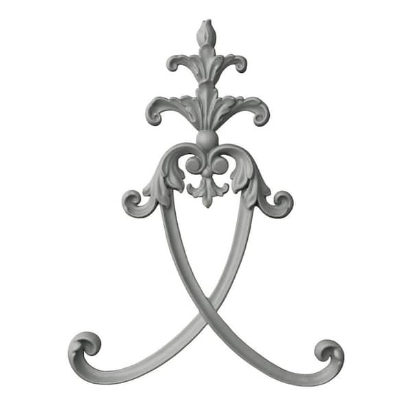 Ekena Millwork 0.75 in. x 10.5 in. x 12.625 in. Polyurethane Applique and Onlay Moulding