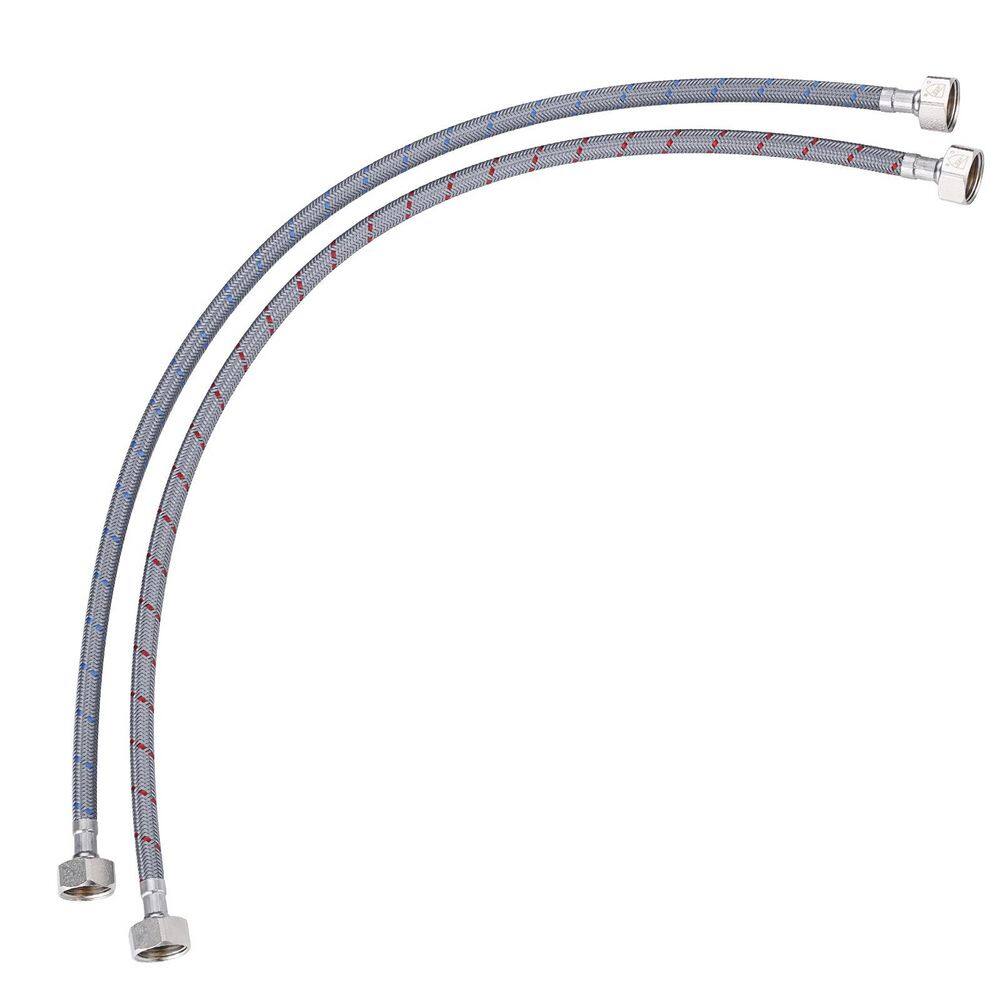 24 in. 1/2 in. Compression x 1/2 in. Compression Braid Stainless Steel Faucet Supply Line price history on PriceWatchPro