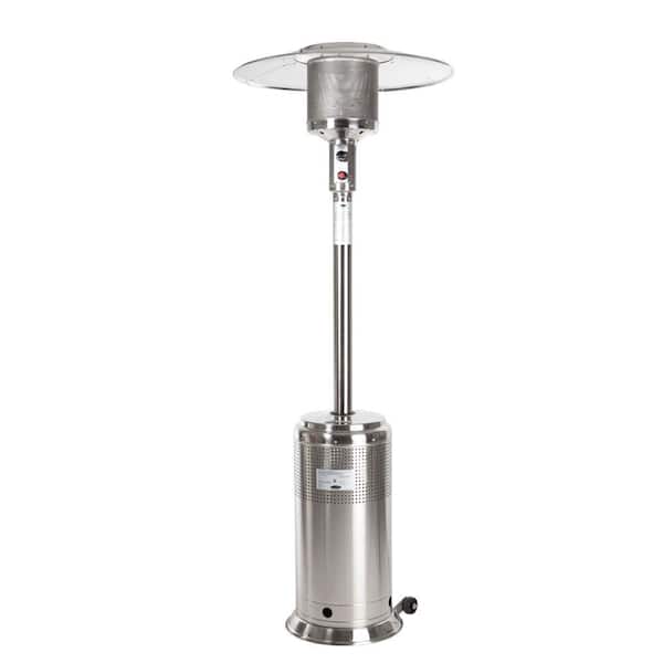 Pro Series 50,000 BTU Stainless Steel Propane Gas Standing Patio Heater