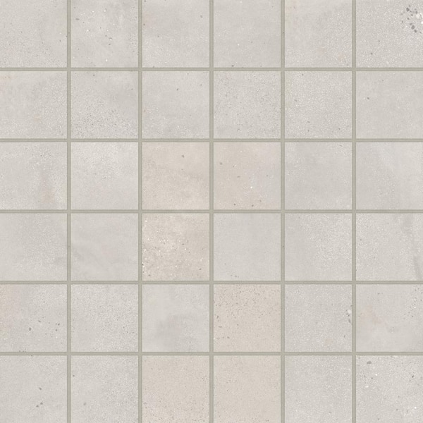 Bedrosians Sample-Area 51 Clay 2 in. x 2 in. Geometric Matte Porcelain Mosaic Tile