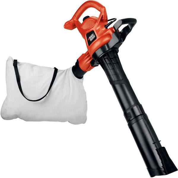 BLACK+DECKER Corded Electric 3-in-1 Leaf Blower, Vacuum, Mulcher and 2-in-1  String Trimmer & Grass Edger Combo Kit BV3600ST7700 - The Home Depot