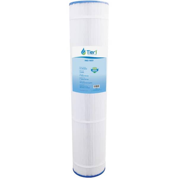 Tier1 7 in. Dia 131 sq. ft. Pool and Spa Filter Cartridge for Hayward C5025, Filbur FC-1227, Pleatco PA131, Unicel C-7494