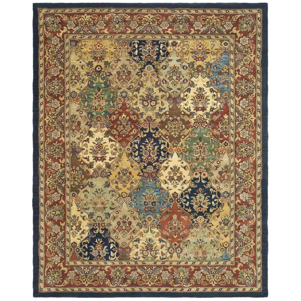 Heritage Multi/Burgundy Hand-Tufted Wool 12' x 15' Area Rug