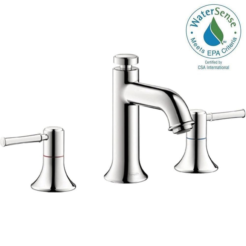 Hansgrohe Talis C 8 in. Widespread Double Handle Bathroom Faucet in