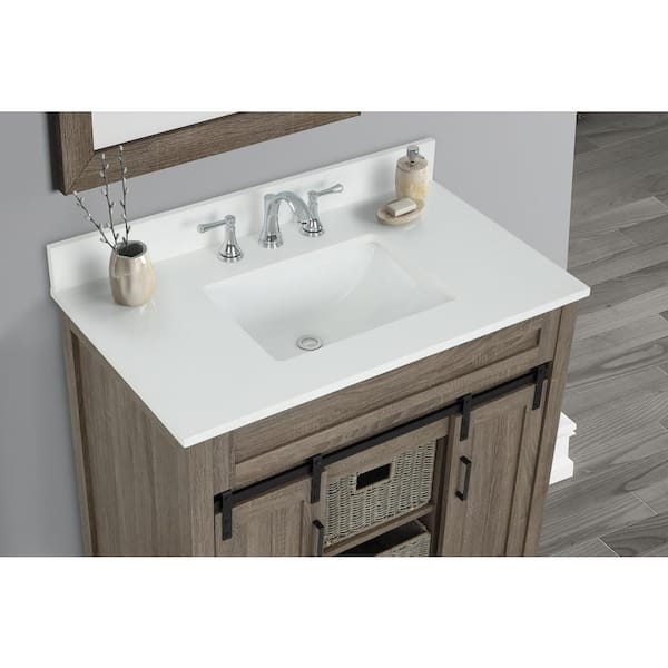 Sink Topper / Cover Countertop Space Bathroom Vanity Kitchen RV Travel  White