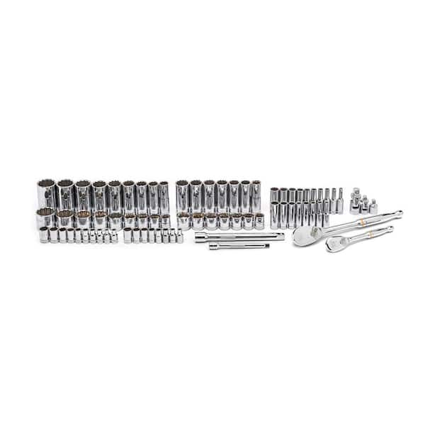 GEARWRENCH 1/4 in. and 3/8 in. Drive 12-Point Standard & Deep SAE