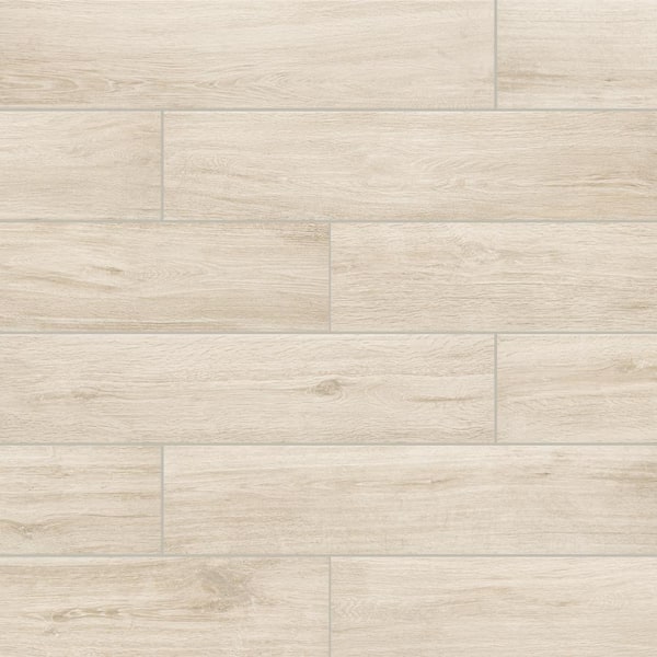 Florida Tile Home Collection Chalet Natural Light Beige 8 in. x 36